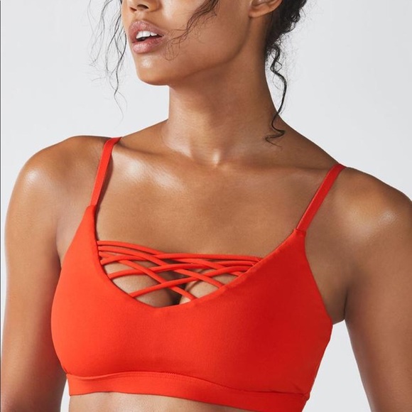 Fabletics Other - Fabletics ember/red sport bra